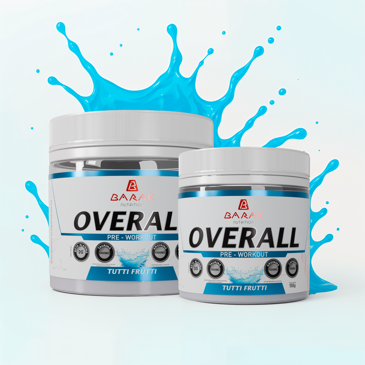 Overall Tutti Frutti 300g - Barak Nutrition